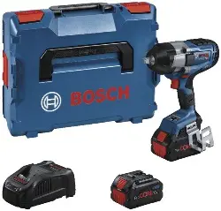 Produktfoto 1 von 06019J8303 Akku-Schlagschrauber 18 V GDS 18V-1000, 2x 5.5 Ah BOSCH