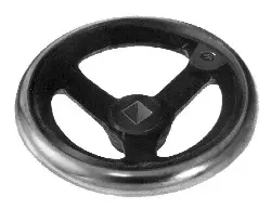 Produktfoto 1 von 67342500 Speichen-Handrad DIN 950 aus Grauguss Drm: 250mm