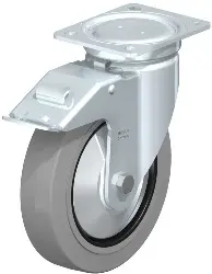 Produktfoto 1 von LU-POEV 200R-FI-SG-FA BLICKLE Stahlblech-Lenkrolle, schwere, geschlossene Ausf.