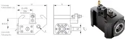 Produktfoto 1 von KW-I3-C4 Wechselhalter Parat Gr. 3 ISO26623-1 PSC 40 KW