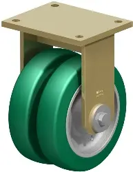 Produktfoto 1 von BSD-GST 200K-35 BLICKLE Stahlgeschweißte Schwerlast-Doppel-Bockrolle