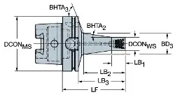 Produktfoto 1 von 392410EH6312068 SANDVIK COROMANT Werkzeughalter