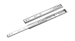 Produktfoto 1 von 64911025 Auszugschienensatz 2132 Schienenlänge 250mm verz.,schwarz