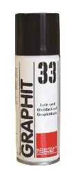 Produktfoto 1 von 76013-AA KONTAKT CHEMIE Leitfähiger Graphitlack GRAPHIT 33 Spraydose 400 ML