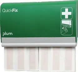 Produktfoto 1 von 5715205552821 / 5528 Pflasterspender QuickFix elastic long, 2x30 Stück
