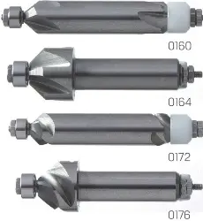 Produktfoto 1 von 524 026 024 Fräser Ø 6 mm mit Anlauf- rolle Ø 3 mm, für AL + Kunstst