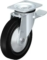LK-POEV 200KD-ST-FA BLICKLE Stahlblech-Lenkrolle, schwere Ausführung