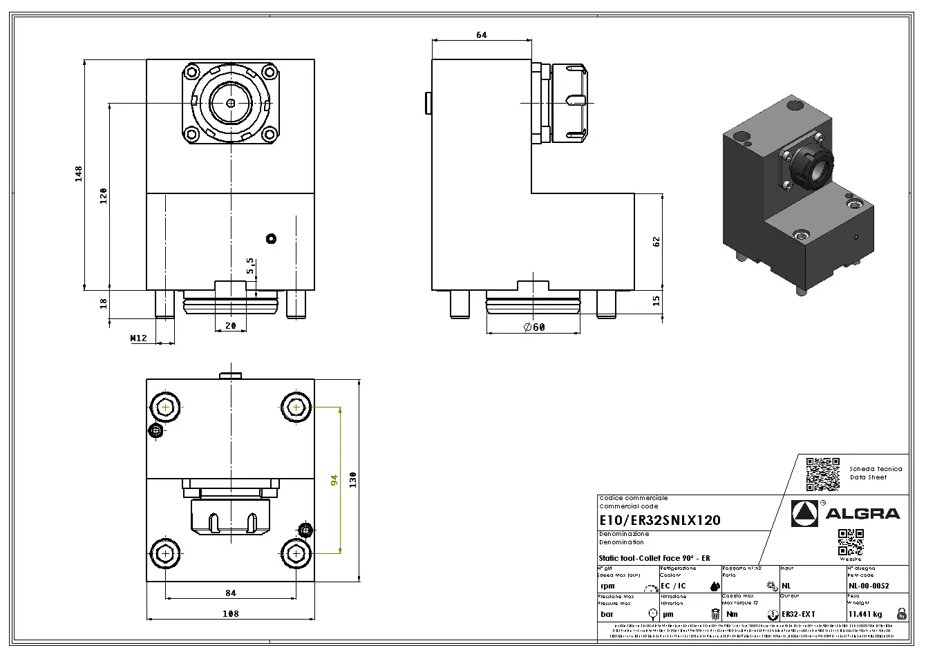 Produktfoto 1 von E10/ER32SNLX120