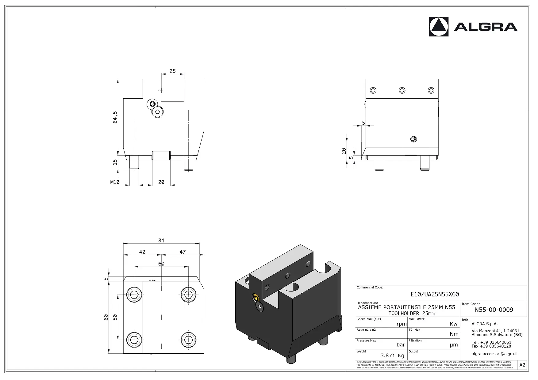 Produktfoto 1 von E10/UA25N55X60