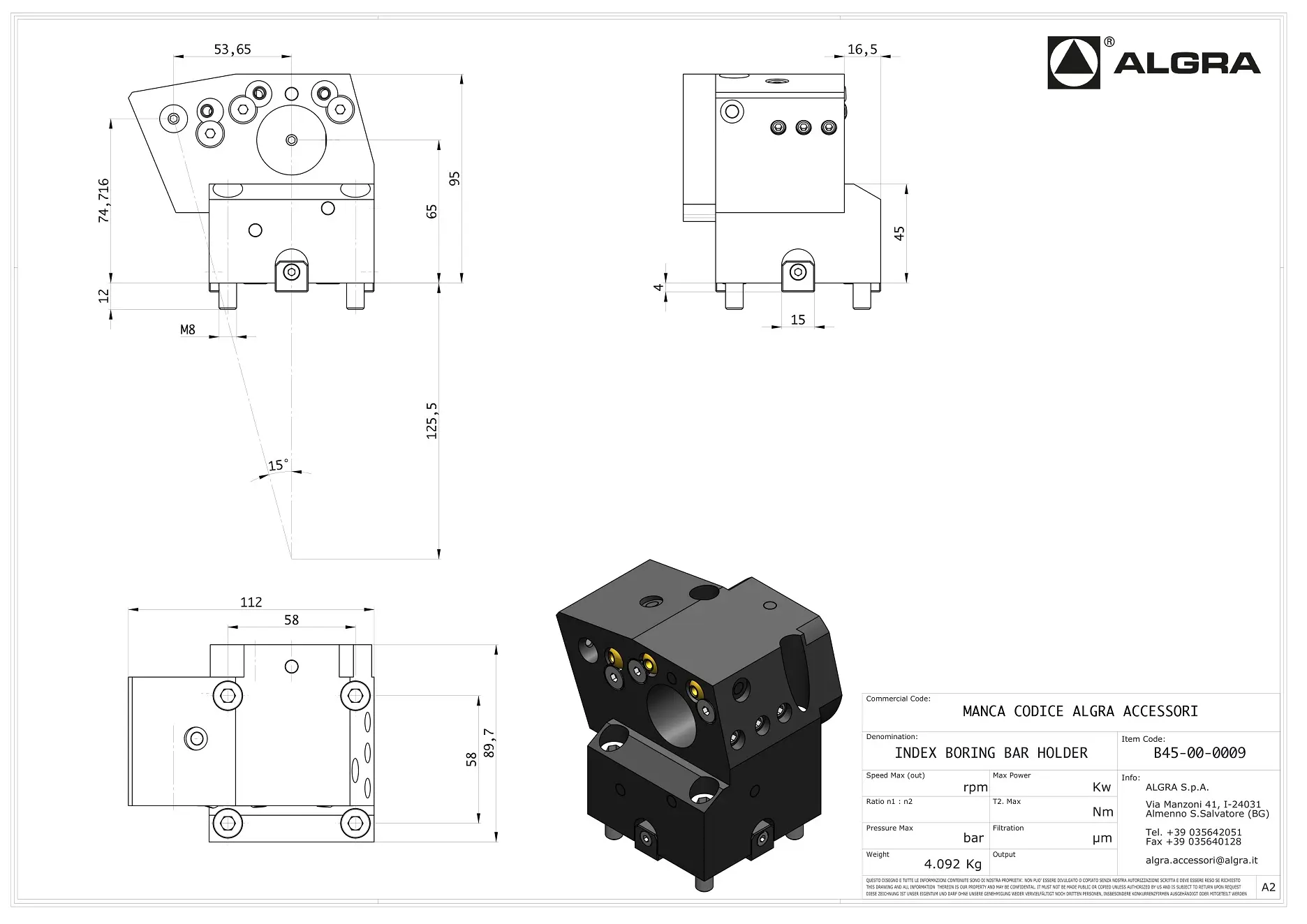 Produktfoto 1 von E12/IBD1.25/0.5T45X65