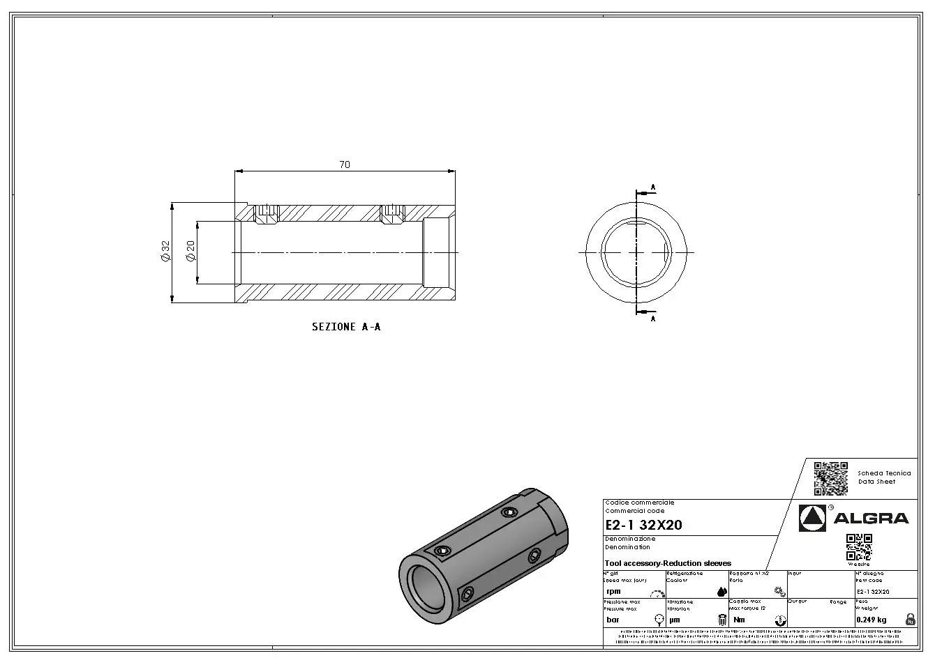 Produktfoto 1 von E2-1 32X20
