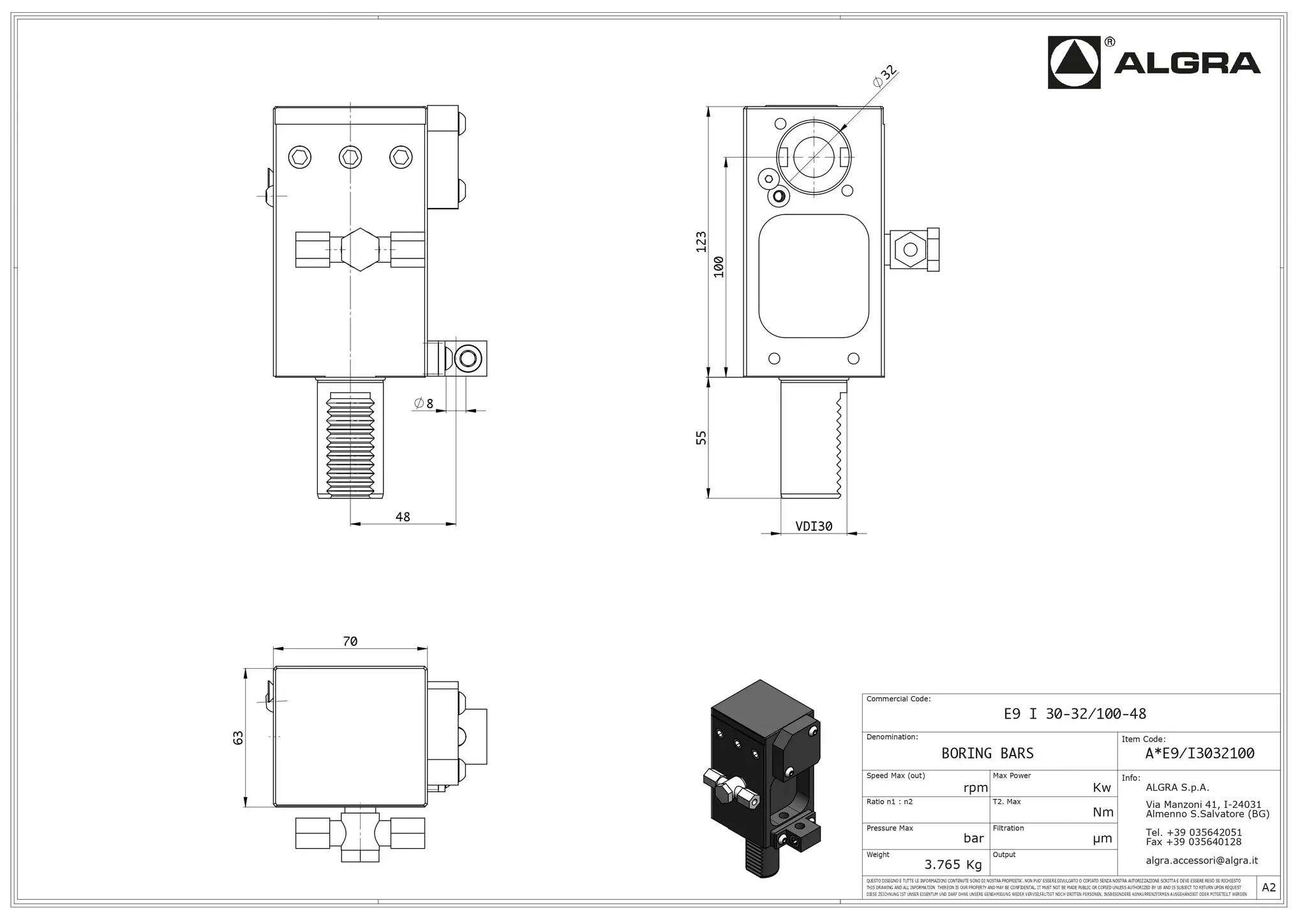 Produktfoto 1 von E9 I 30-32/100-48