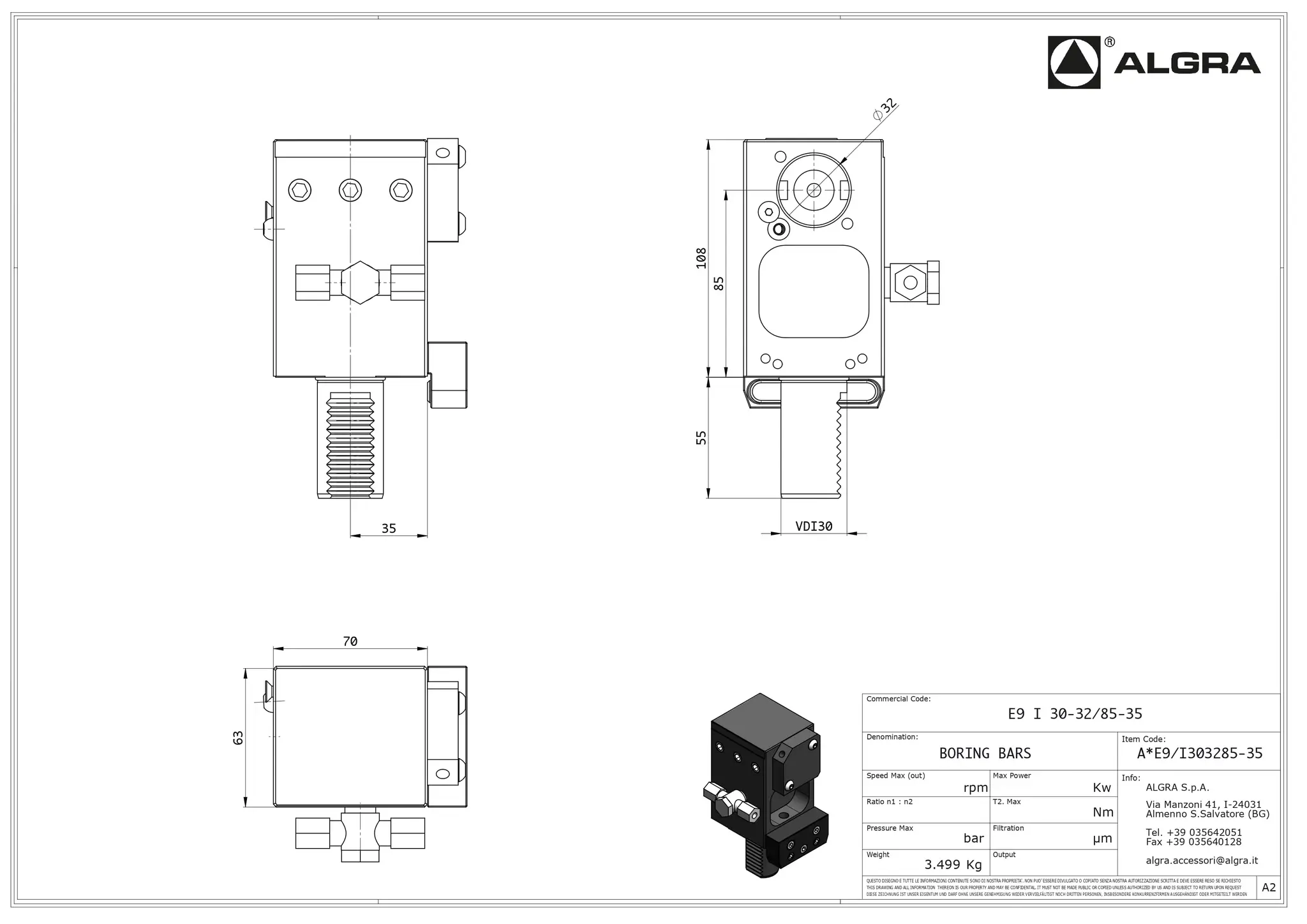 Produktfoto 1 von E9 I 30-32/85-40