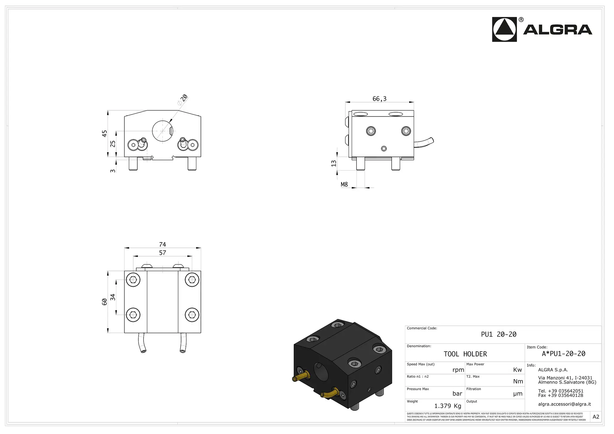 Produktfoto 1 von PU1 20-20