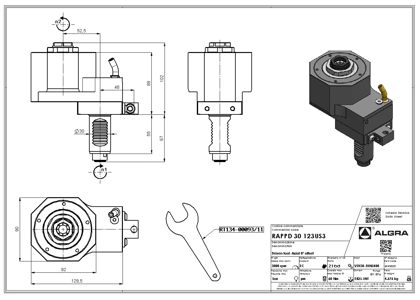 Produktfoto 1 von RAPPD 30 123US3