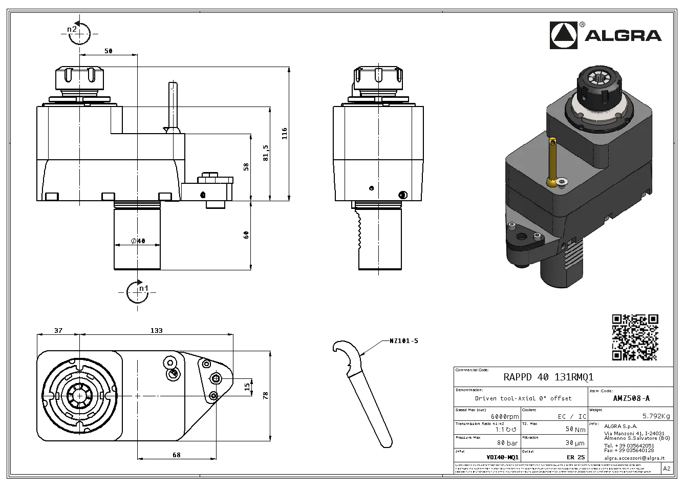 Produktfoto 1 von RAPPD 40 131RMQ1