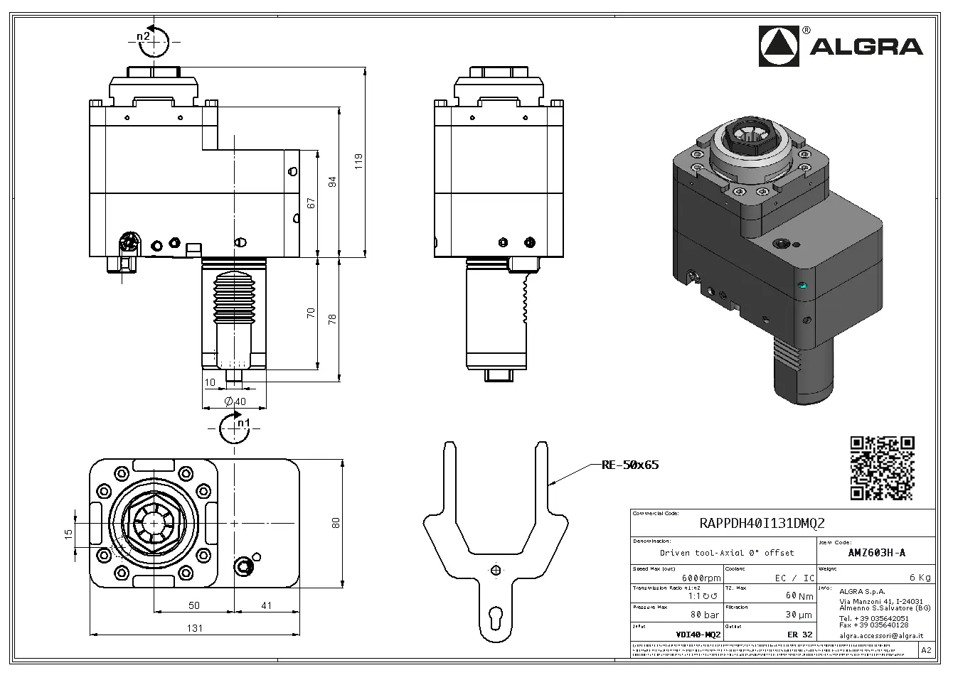Produktfoto 1 von RAPPDH40I131DMQ2