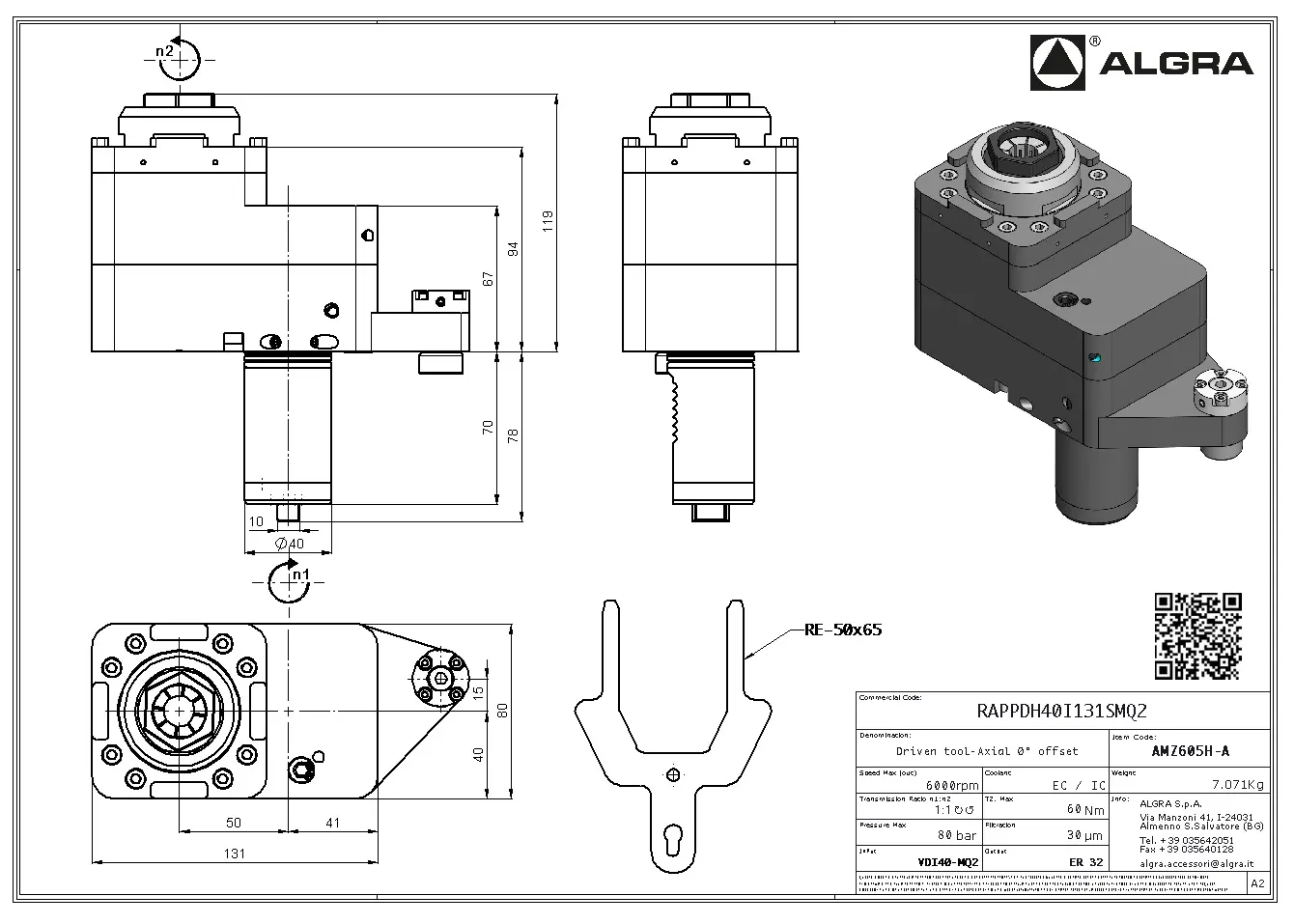 Produktfoto 1 von RAPPDH40I131SMQ2