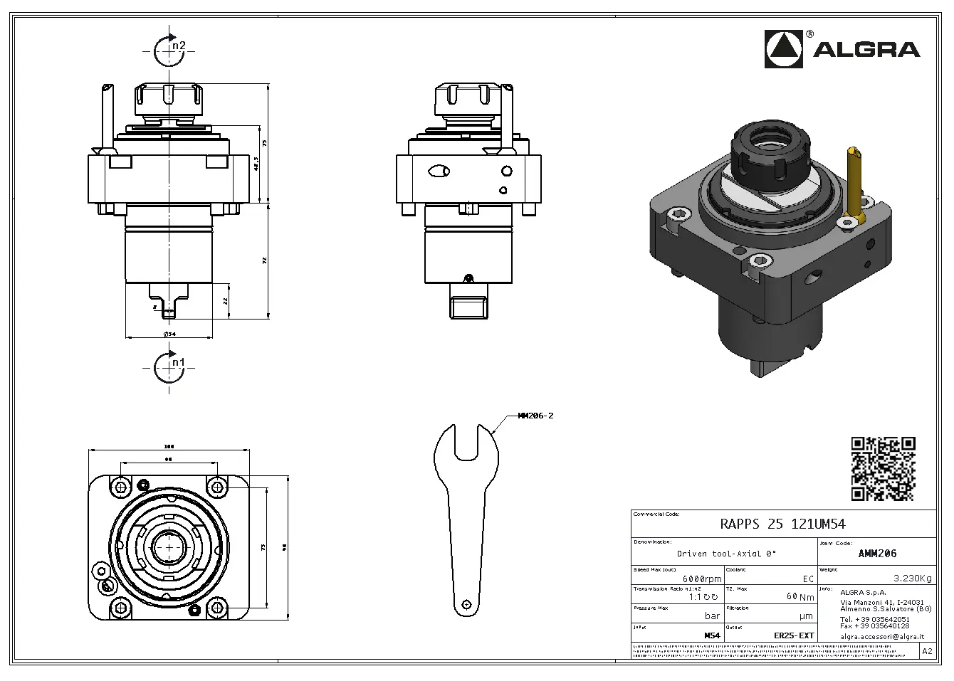 Produktfoto 1 von RAPPS 25 121UM54