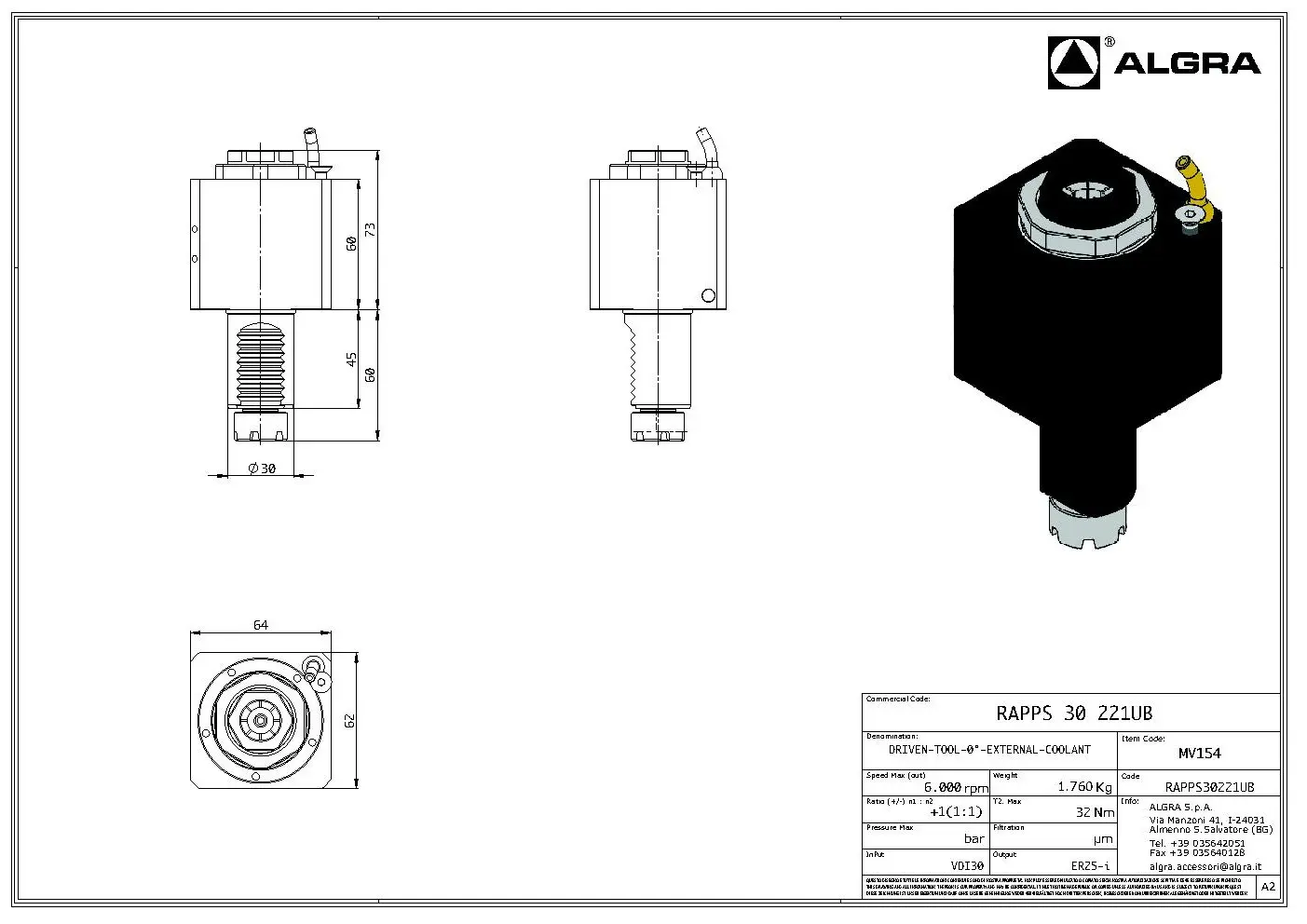 Produktfoto 1 von RAPPS 30 221UB