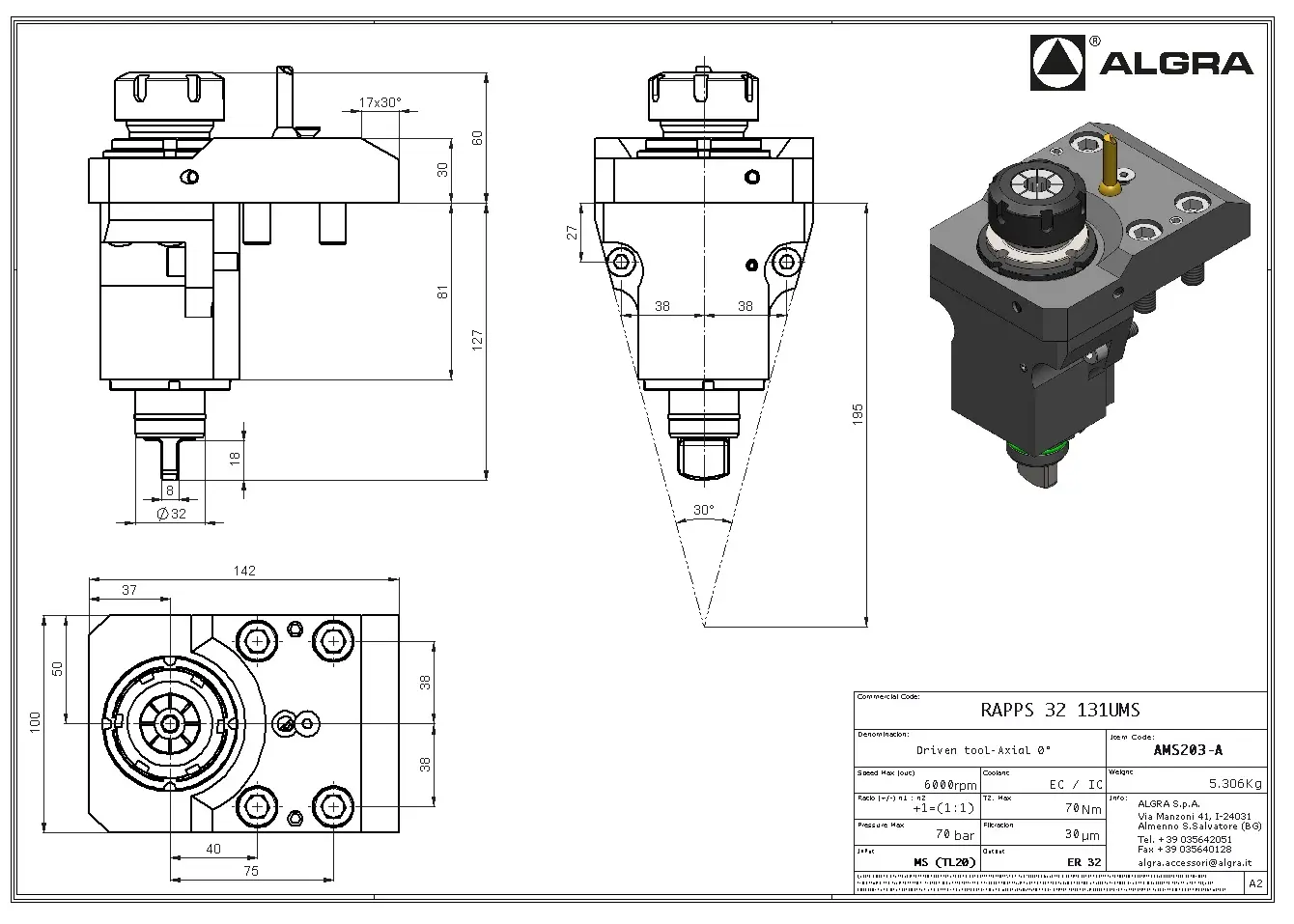 Produktfoto 1 von RAPPS 32 131UMS
