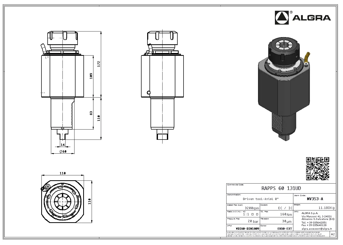 Produktfoto 1 von RAPPS 60 131UD