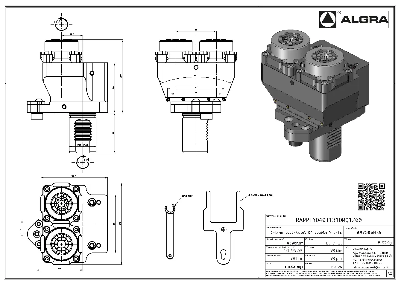 Produktfoto 1 von RAPPTYD40I131DMQ1/60