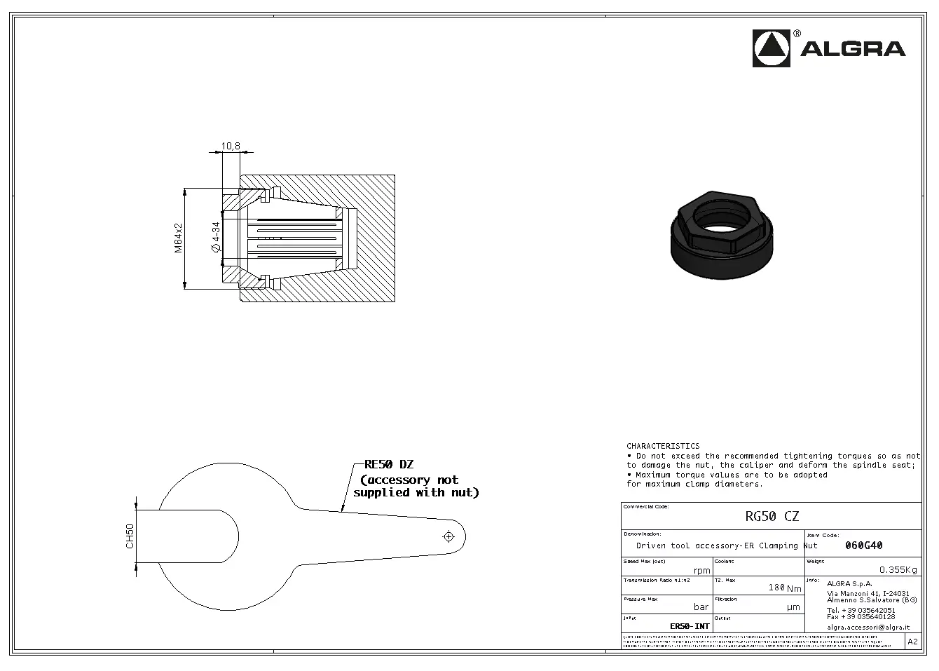 Produktfoto 1 von RG50 CZ