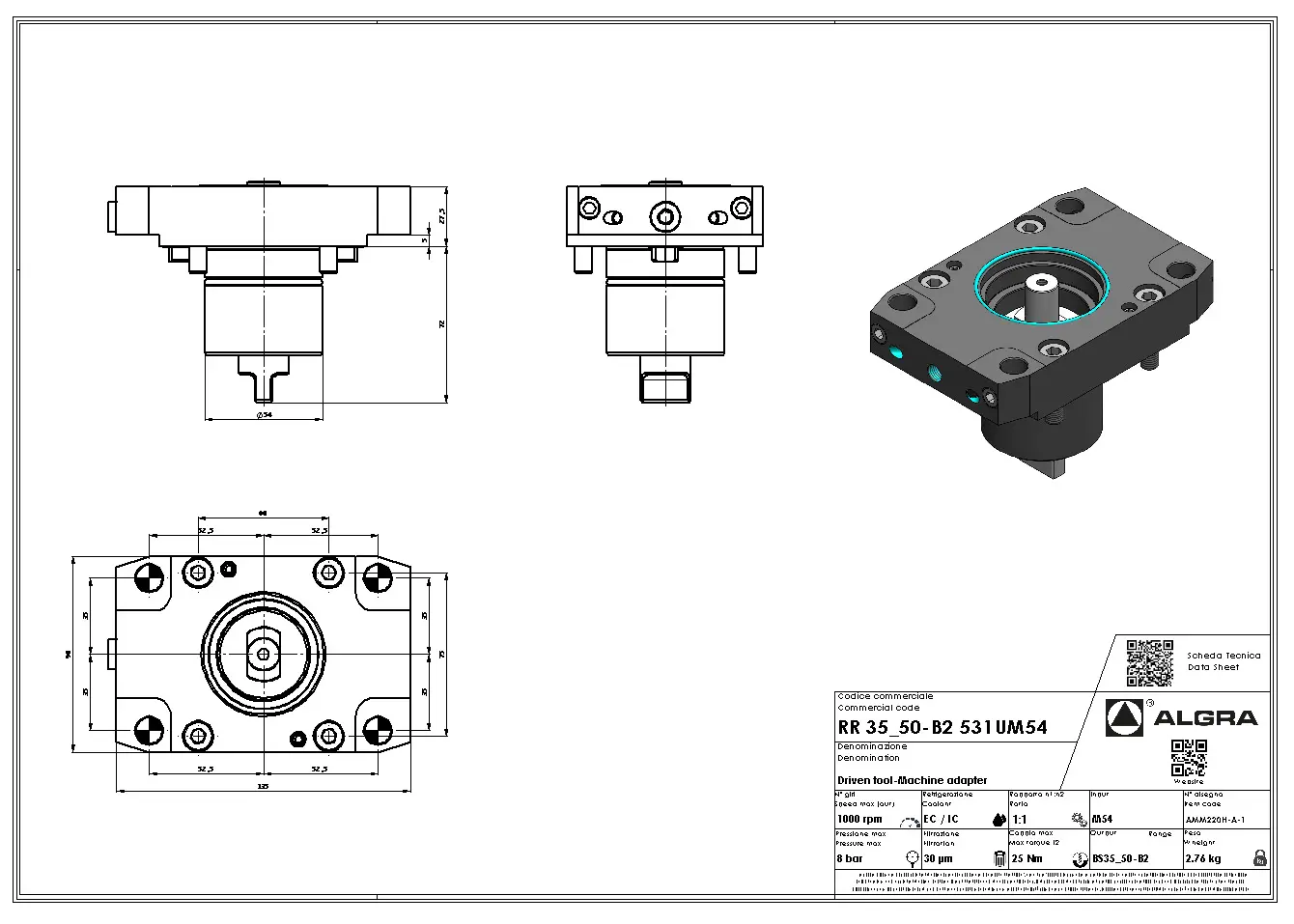 Produktfoto 1 von RR 35_50-B2 531UM54