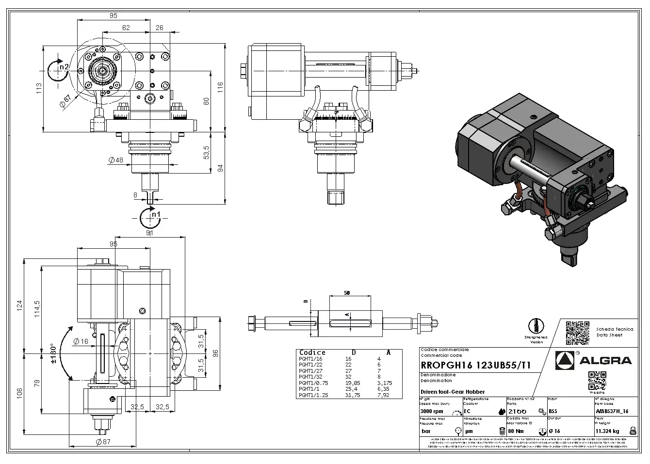 Produktfoto 1 von RROPGH16 123UB55/T1