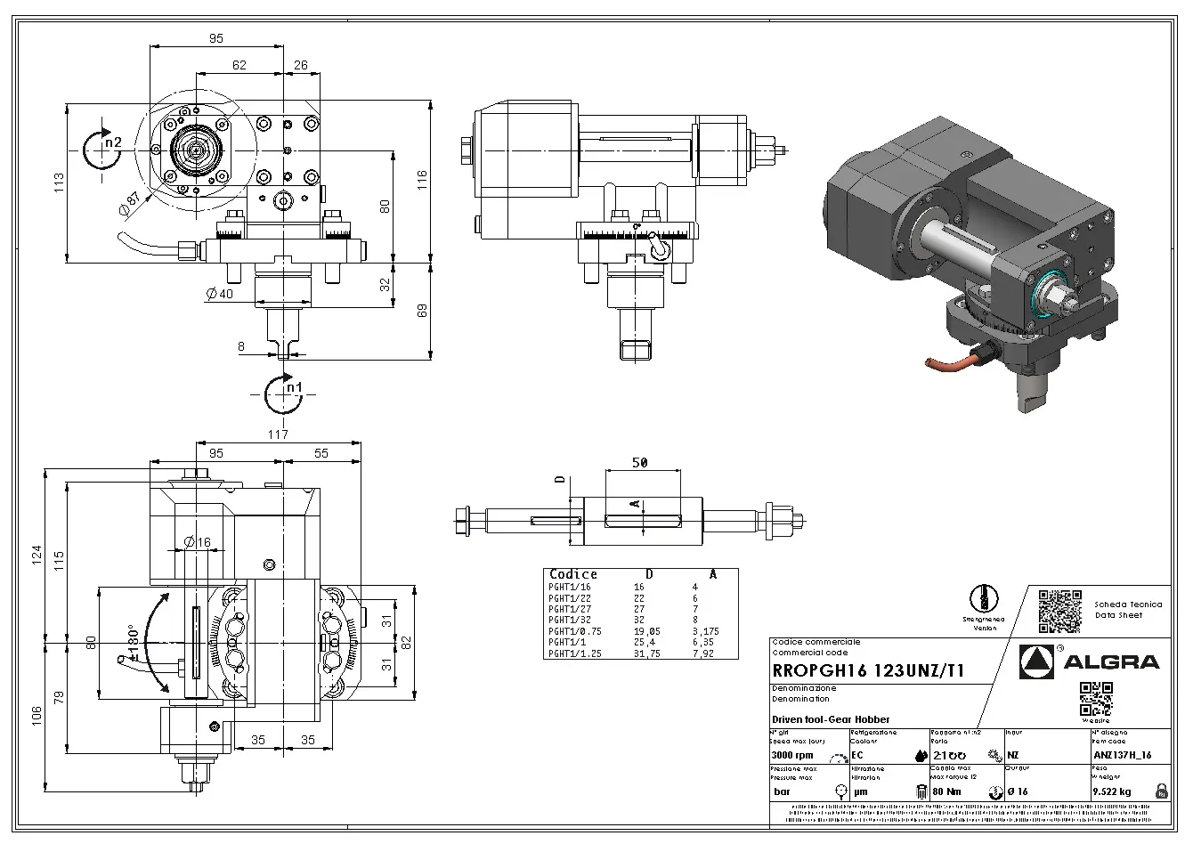 Produktfoto 1 von RROPGH16 123UNZ/T1