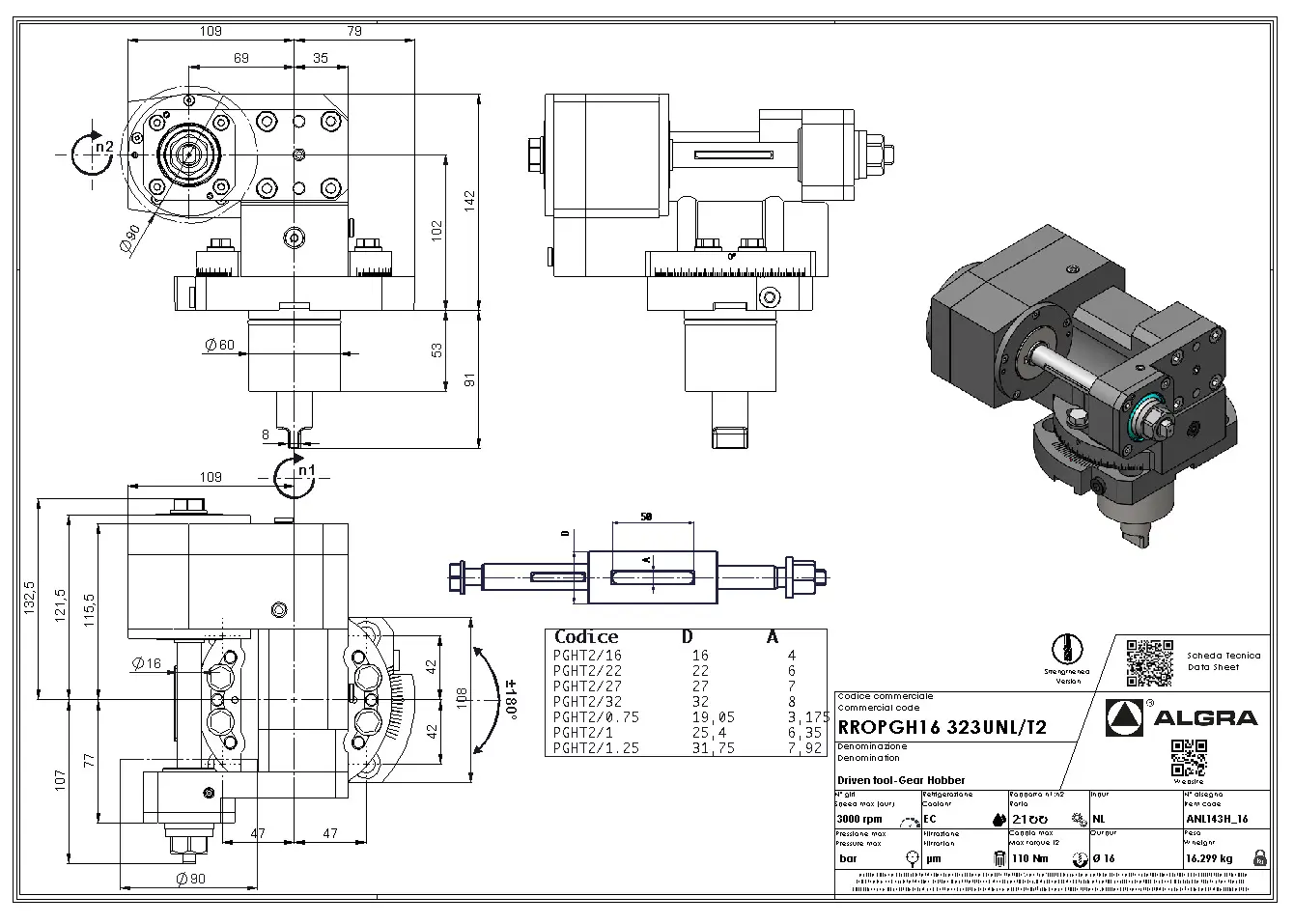 Produktfoto 1 von RROPGH16 323UNL/T2