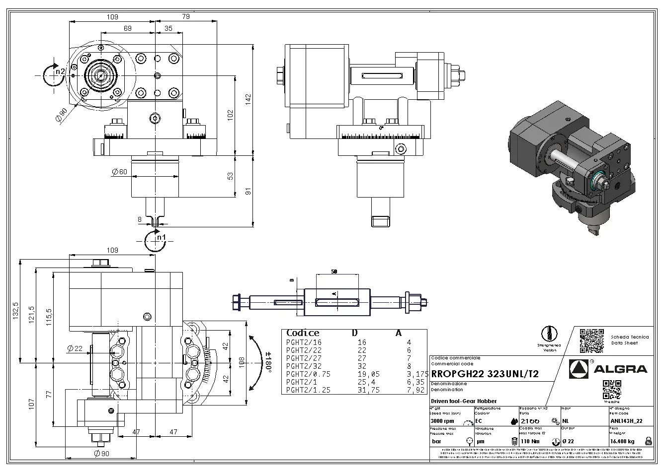 Produktfoto 1 von RROPGH22 323UNL/T2