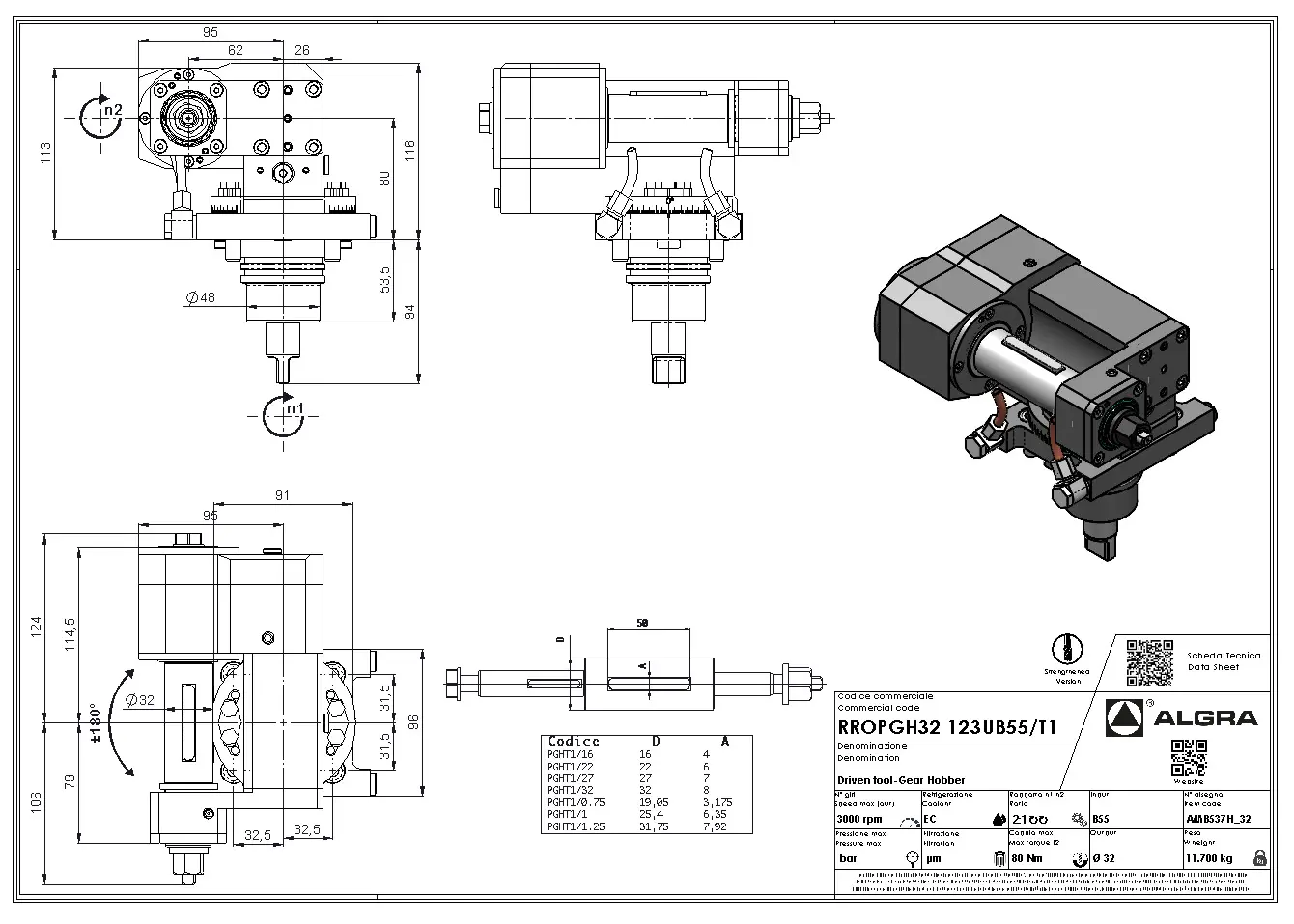 Produktfoto 1 von RROPGH32 123UB55/T1