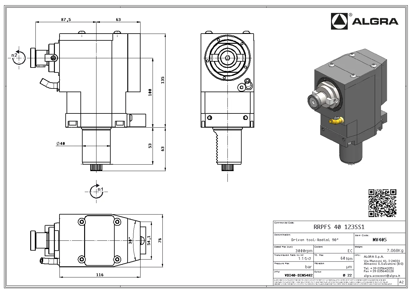 Produktfoto 1 von RRPFS 40 123SS1