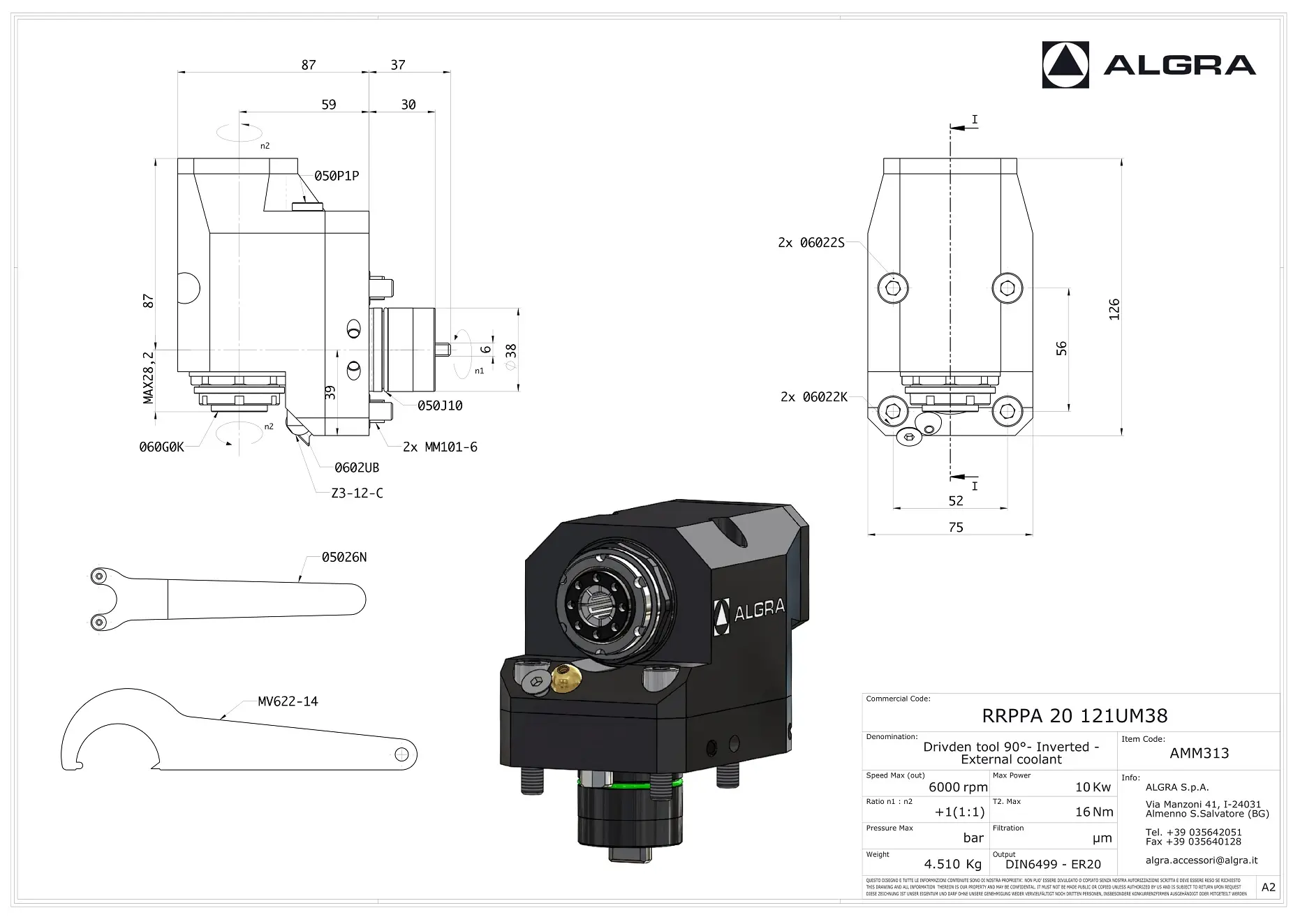 Produktfoto 1 von RRPPA 20 121UM38