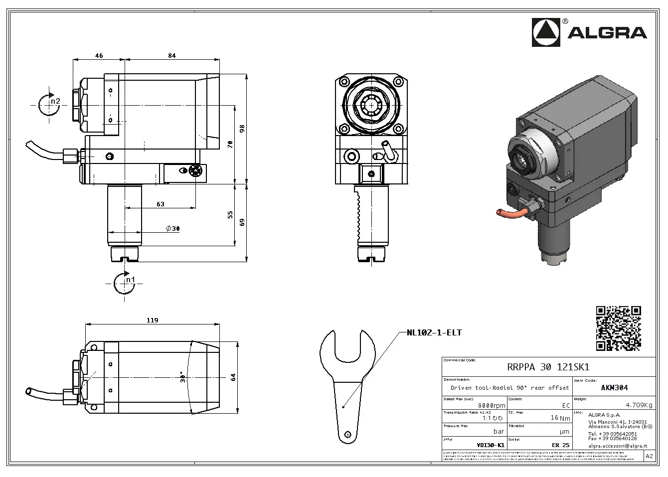 Produktfoto 1 von RRPPA 30 121SK1
