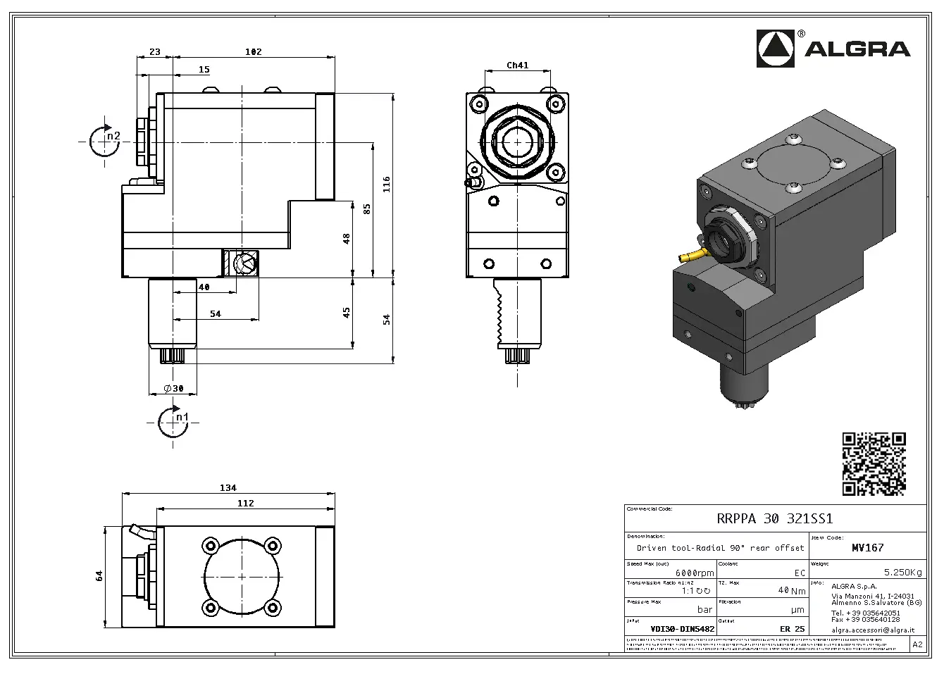 Produktfoto 1 von RRPPA 30 321SS1