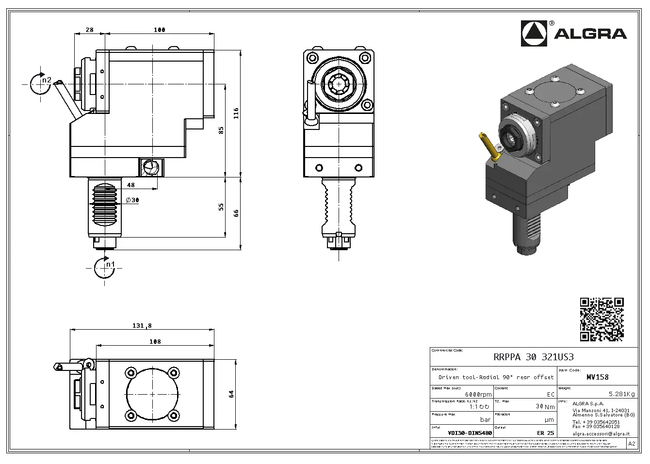 Produktfoto 1 von RRPPA 30 321US3