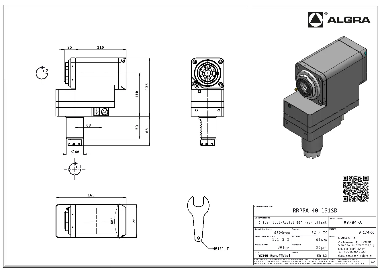 Produktfoto 1 von RRPPA 40 131SB