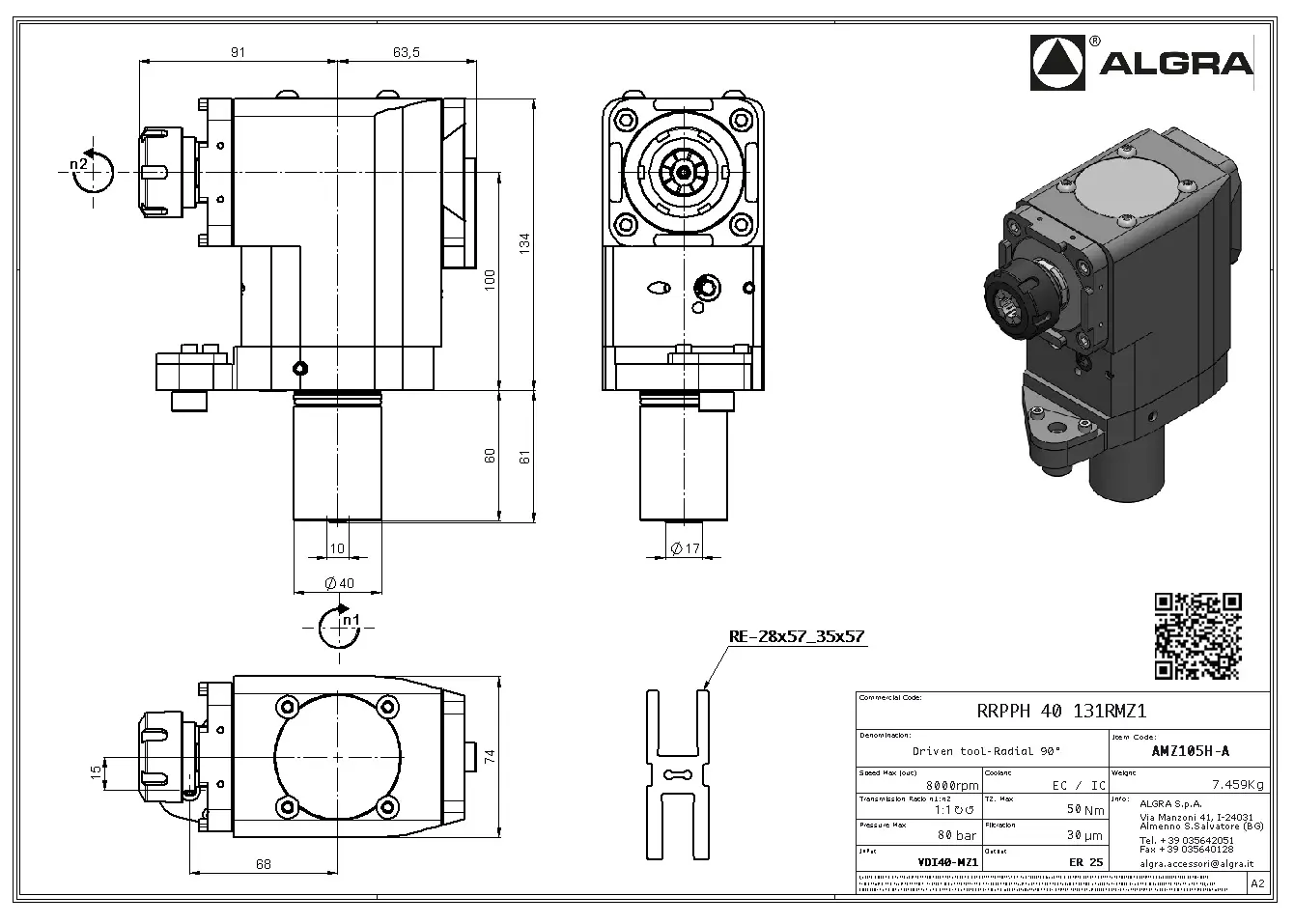 Produktfoto 1 von RRPPH 40 131RMZ1
