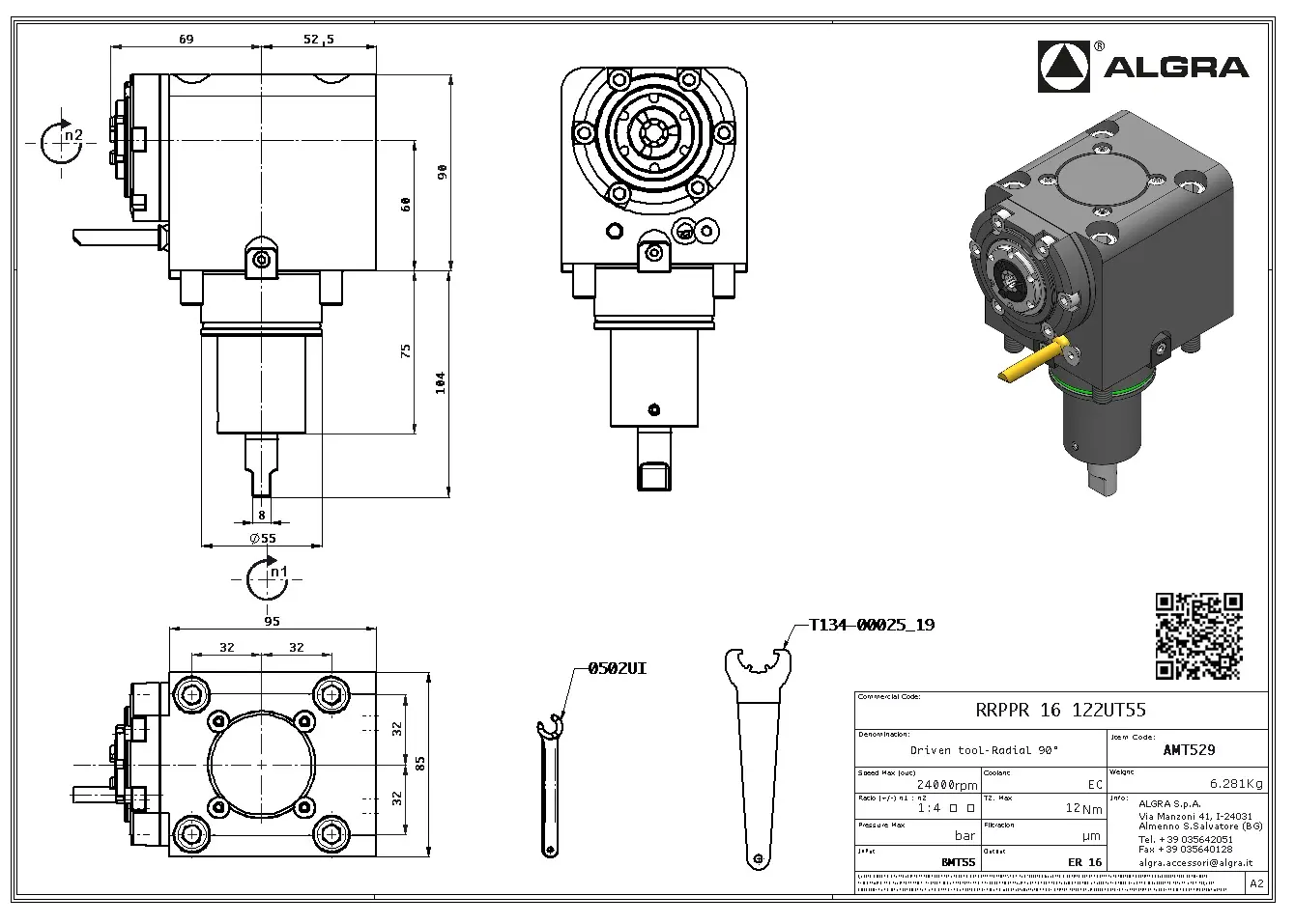 Produktfoto 1 von RRPPR 16 122UT55