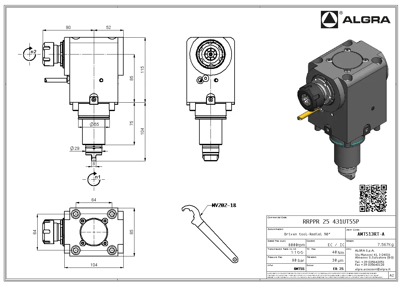 Produktfoto 1 von RRPPR 25 431UT55P