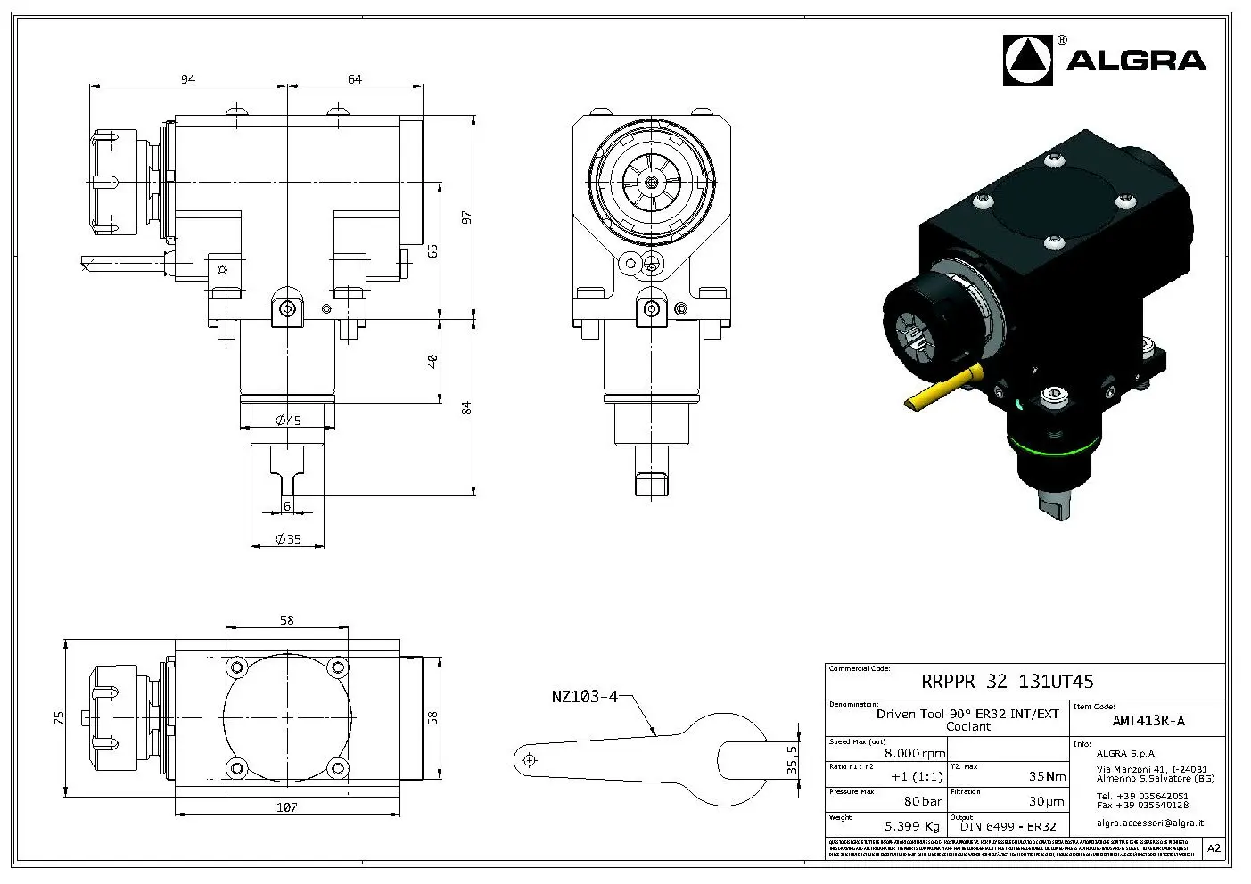 Produktfoto 1 von RRPPR 32 131UT45