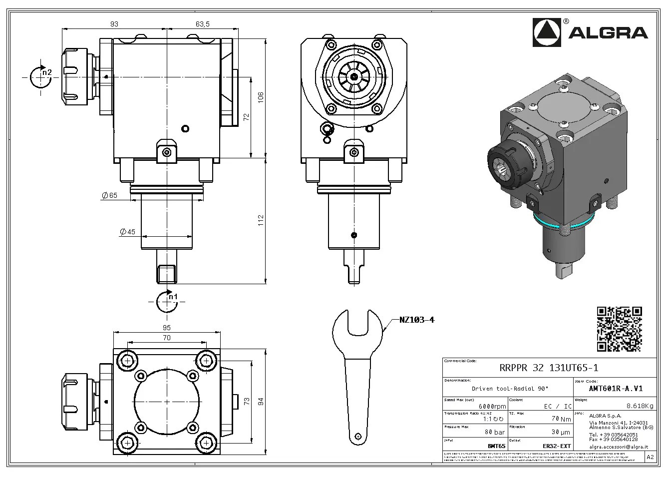 Produktfoto 1 von RRPPR 32 131UT65-1