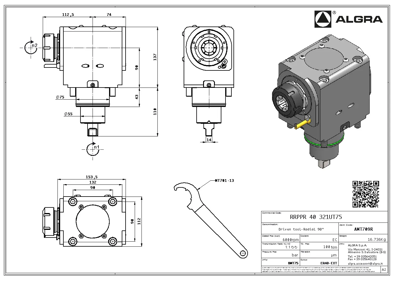 Produktfoto 1 von RRPPR 40 321UT75