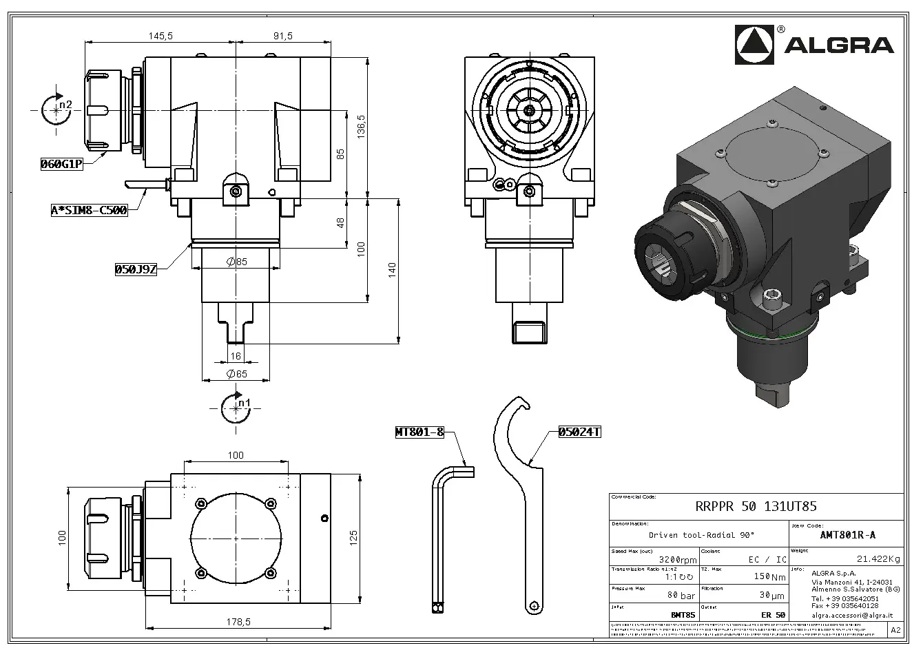 Produktfoto 1 von RRPPR 50 131UT85