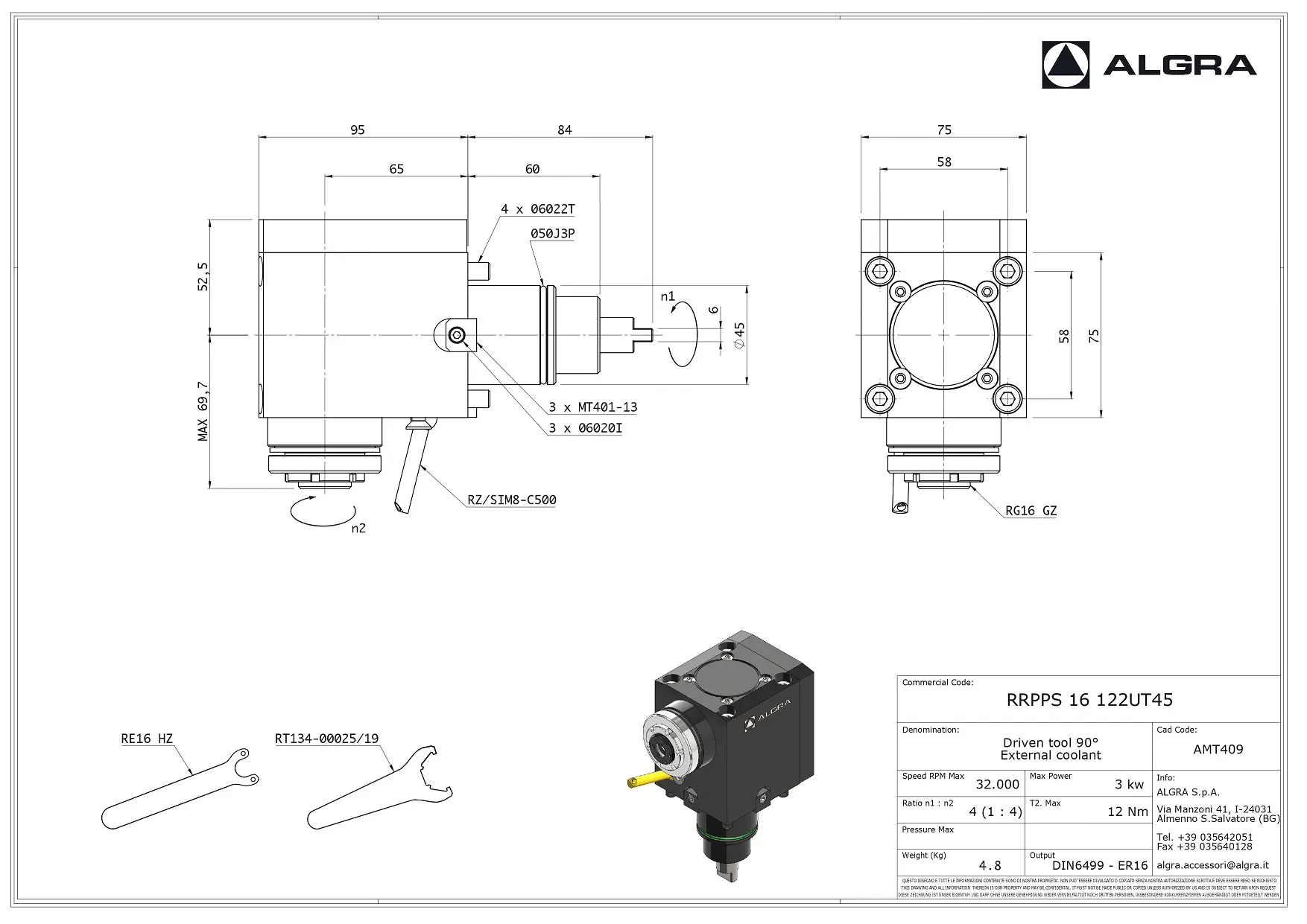 Produktfoto 1 von RRPPS 16 122UT45