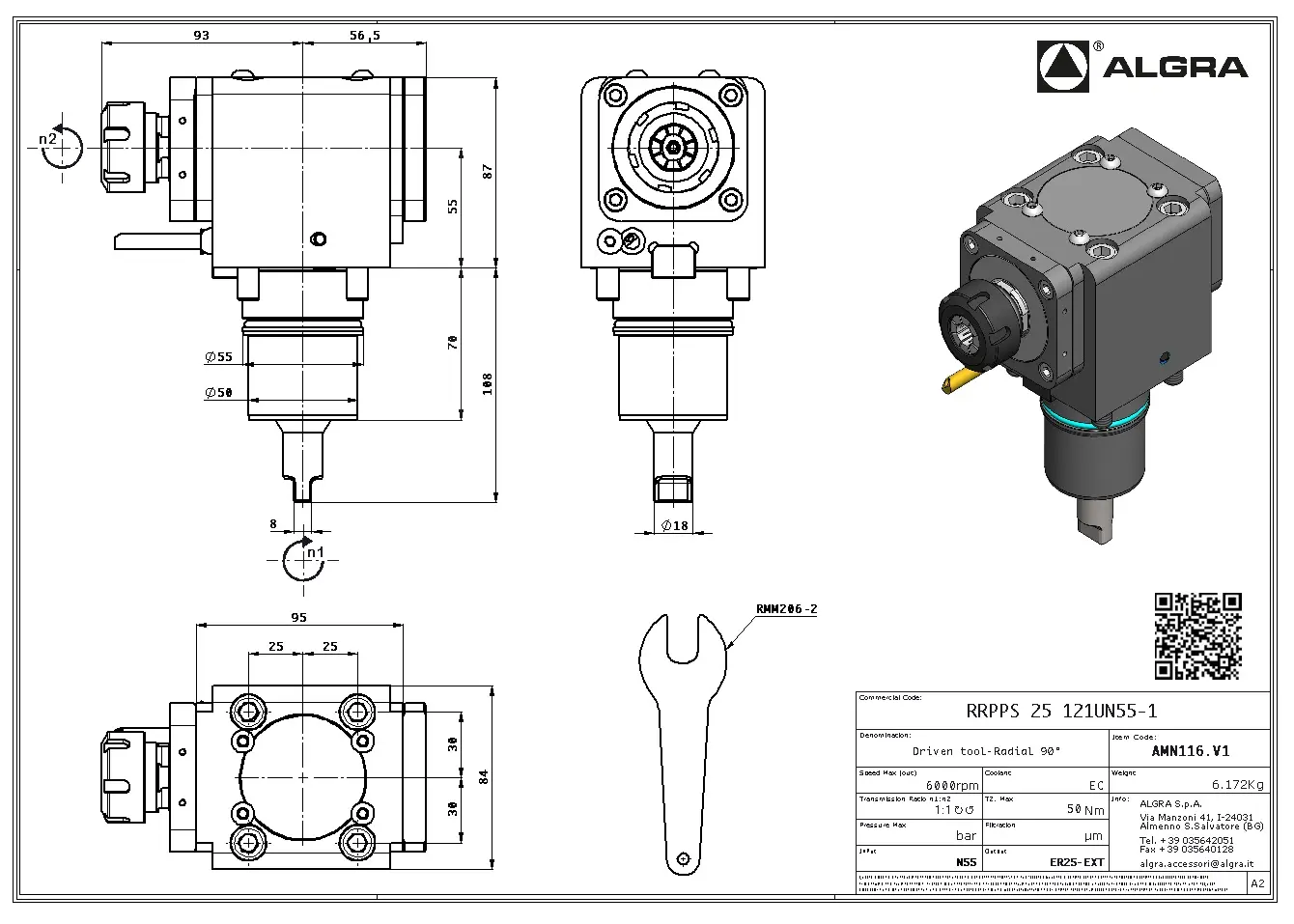 Produktfoto 1 von RRPPS 25 121UN55-1