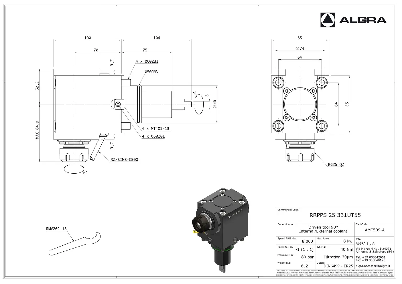 Produktfoto 1 von RRPPS 25 331UT55